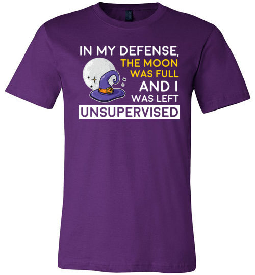 Moon Was Full Left Unsupervised Canvas