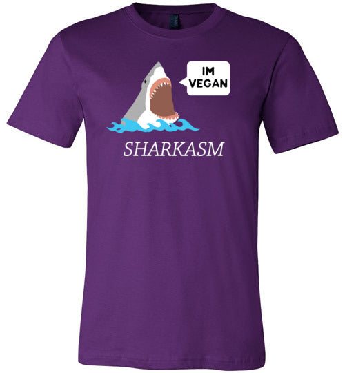 Sharkasm Vegan Canvas