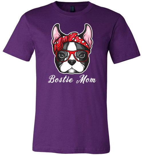 Boston Terrier Bostie Mom Canvas