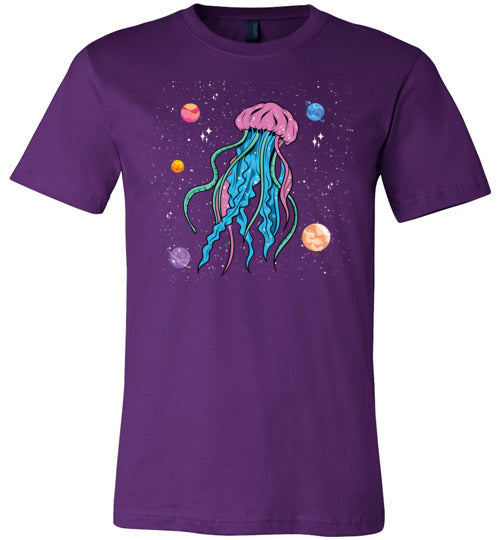 Space Jellyfish Canvas
