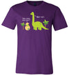 Atheist Dinosaur Canvas