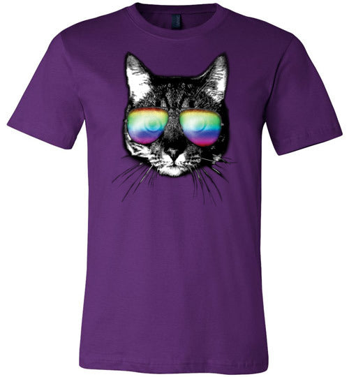 Cat Sunglasses LGBT Canvas