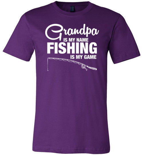 Grandpa Fishing Game Canvas