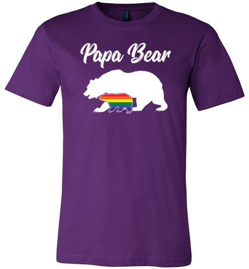 Papa Bear LGBT Canvas
