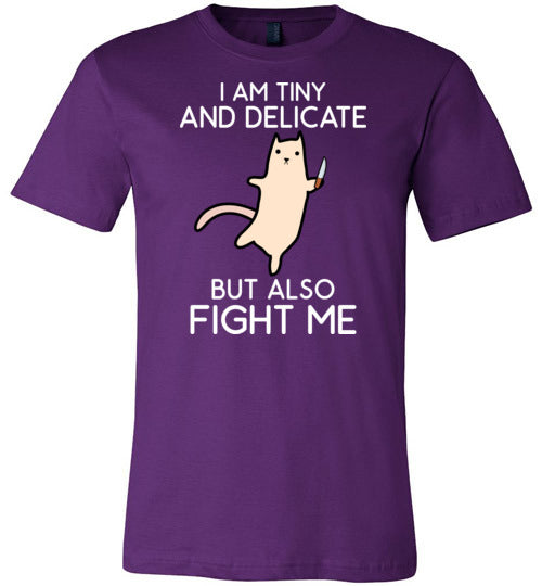 Tiny And Delicate Fight Me Canvas
