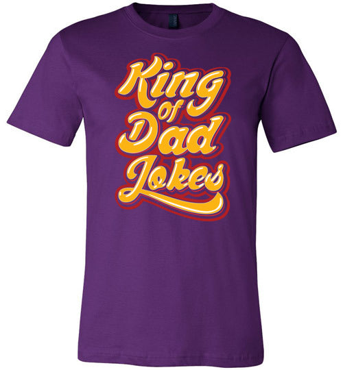King Of Dad Jokes Canvas