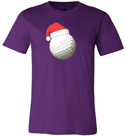 Christmas Golf Canvas