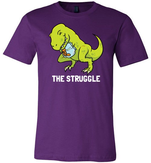 T-Rex Cookies Struggle Short Arm Canvas