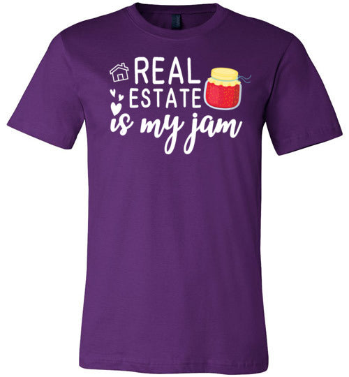 Real Estate Is My Jam Canvas