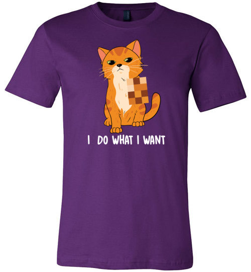 Cat I Do What I Want Canvas