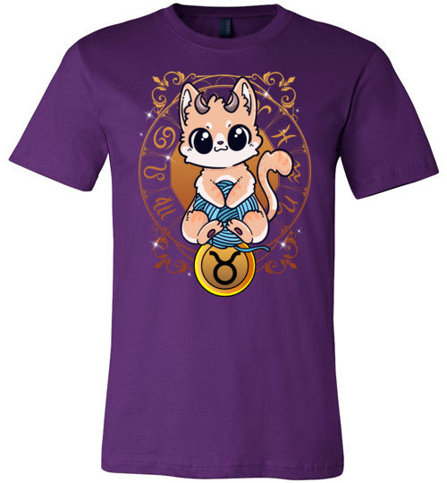 Cat Zodiac Taurus Canvas