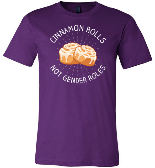 Cinnamon Rolls Not Gender Rolls Canvas