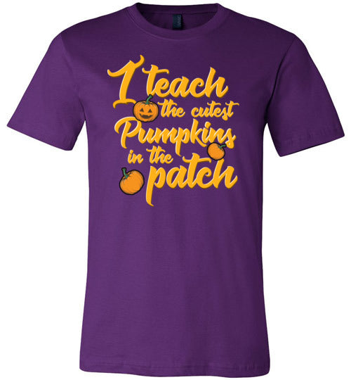 I Teach The Cutest Pumpkins Canvas