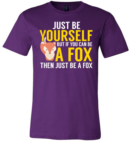 Just Be A Fox Canvas