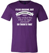 Christian Jogging But Proverbs Canvas