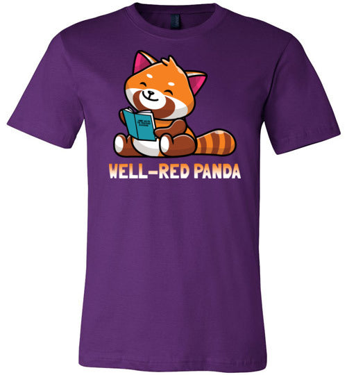 Well Red Panda Canvas