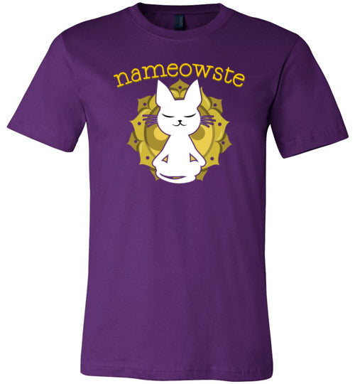 Cat Yoga Nameowste Canvas