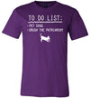 To Do List Pet Dogs Crush Patriarchy Canvas