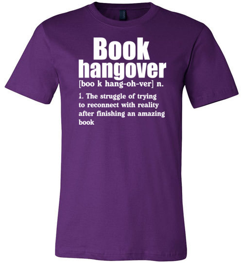 Book Hangover Definition Canvas