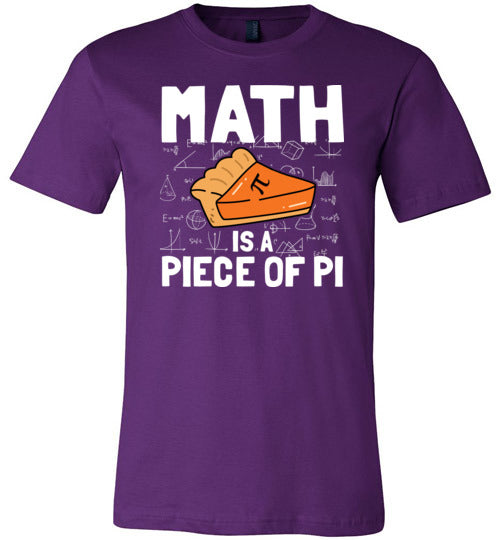 Math is a piece of pi Canvas