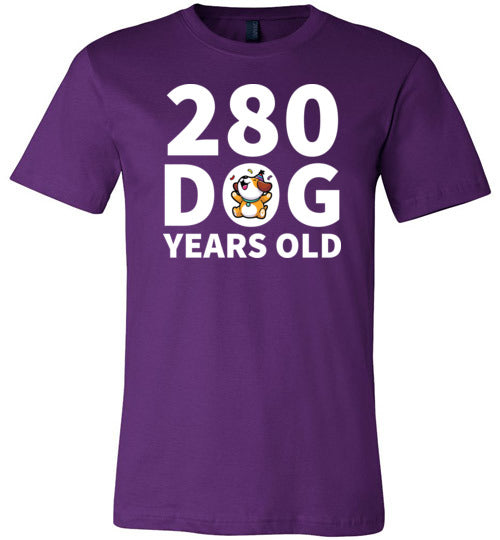 280 Dog Years Canvas