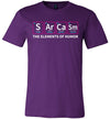Sarcasm Periodic Table Chemistry Canvas