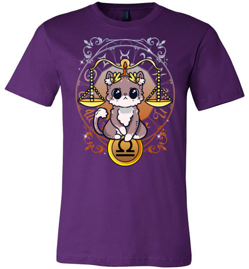 Cat Zodiac Libra Canvas