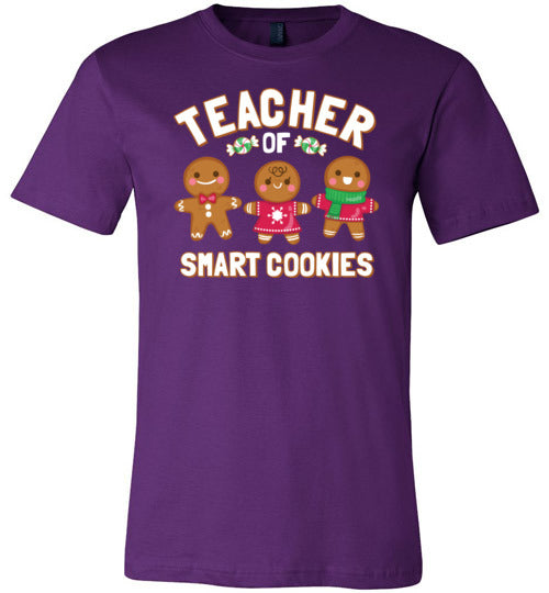 Gingerbread Teacher Of Smart Cookies Canvas