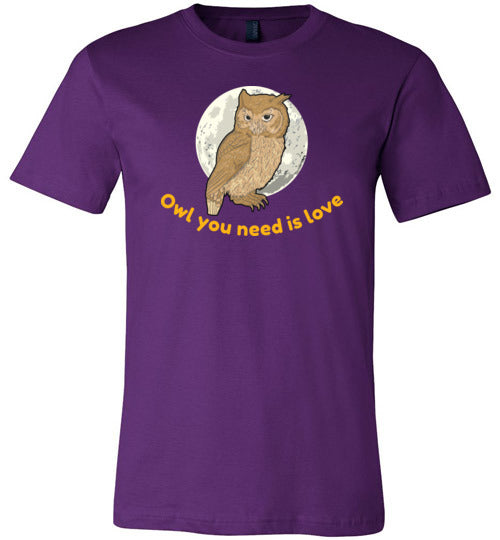 Owl You Need Is Love Canvas