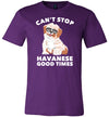 Cant Stop Havanese Canvas