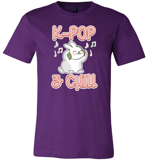 K-Pop And Chill Bunny Canvas