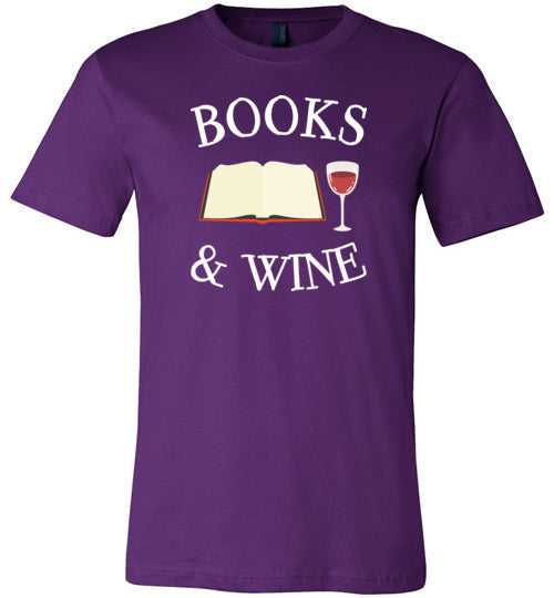 Books And Wine Canvas