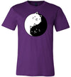 Cat Yin Yang Canvas