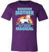 Unicorn Mother More Magical Canvas