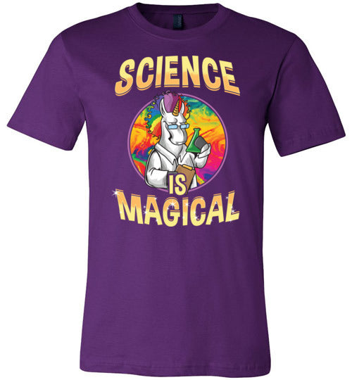 Unicorn Science Is Magical Canvas
