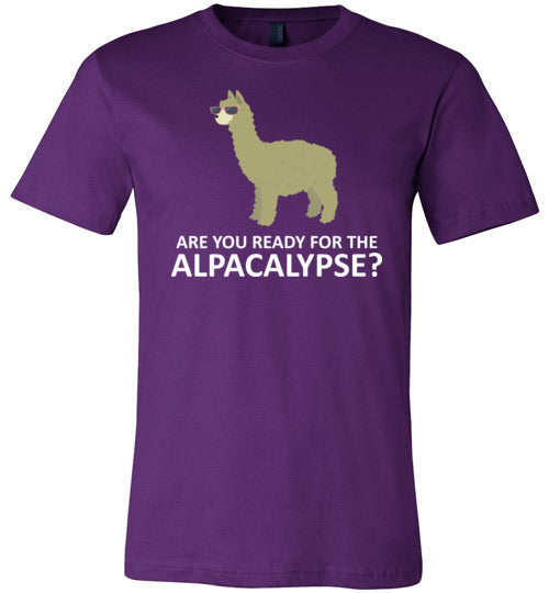 Alpacalypse Are You Ready Canvas