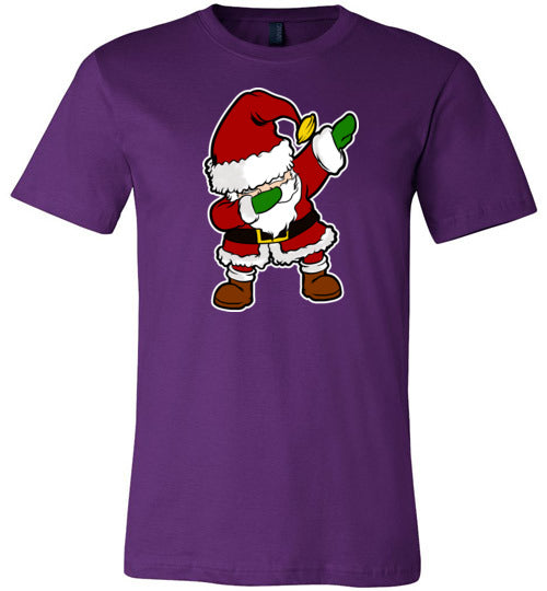 Dabbing Santa Canvas