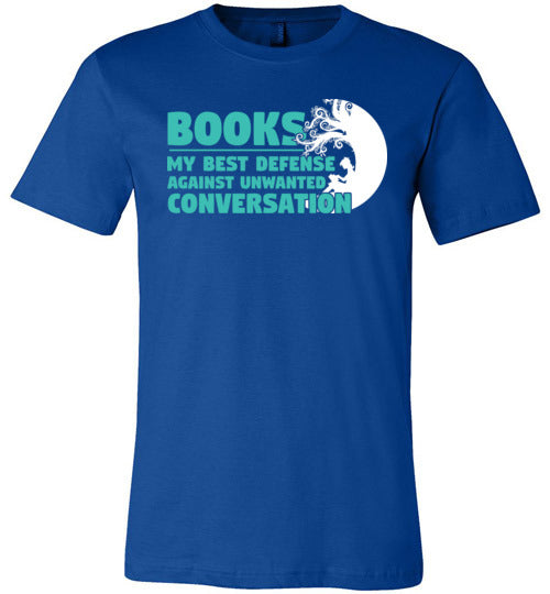 Books Unwanted Conversation Canvas