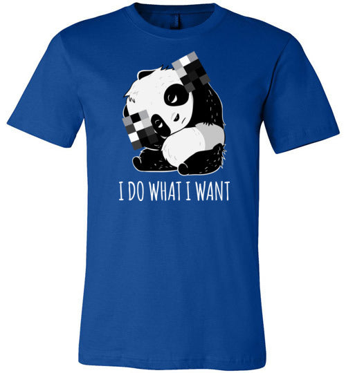 Panda Do What I Want Canvas
