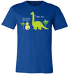 Atheist Dinosaur Canvas