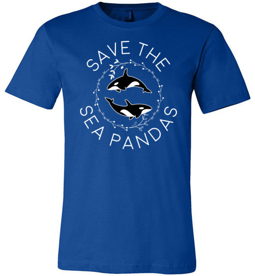 Save The Sea Pandas Canvas