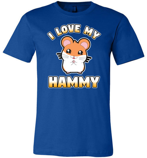 I Love My Hammy Canvas