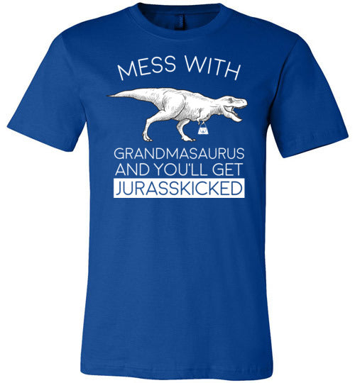 Grandmasaurus Jurasskicked Canvas