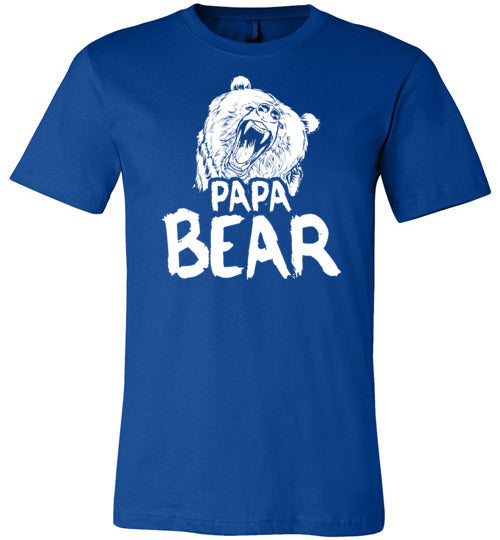 Fierce Papa Bear Canvas