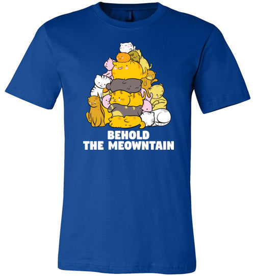 Behold The Meowntain Canvas