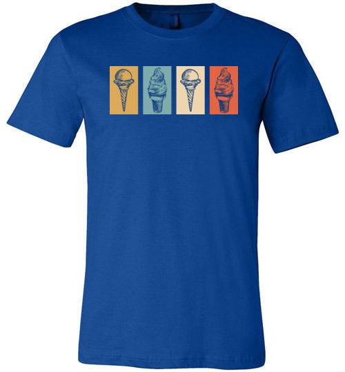 Retro Ice Cream Canvas