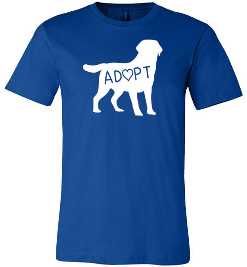 Adopt Dog Canvas