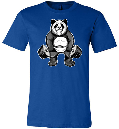 Strong Panda Weightlifting Gym Canvas