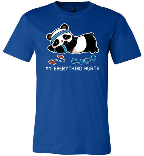 Panda My Everything Hurts Canvas