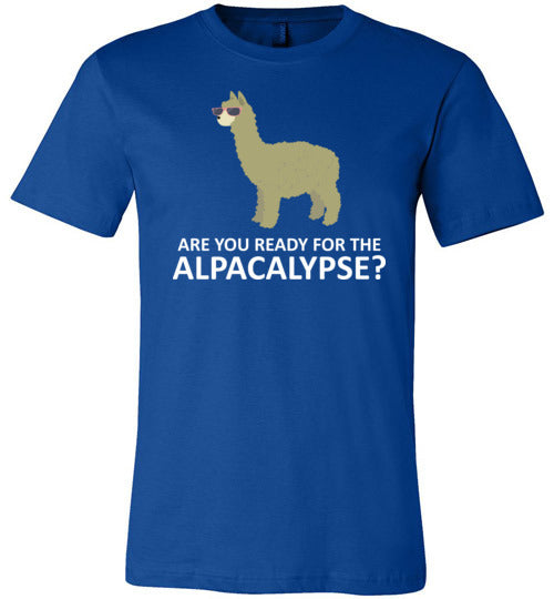 Alpacalypse Are You Ready Canvas